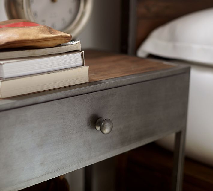 Pottery barn big daddy nightstand discount