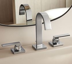 Armel Lever Handle Widespread Bathroom Sink Faucet