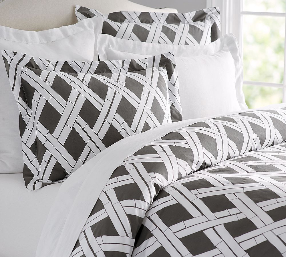 Cera Trellis Print Duvet Cover &amp; Shams