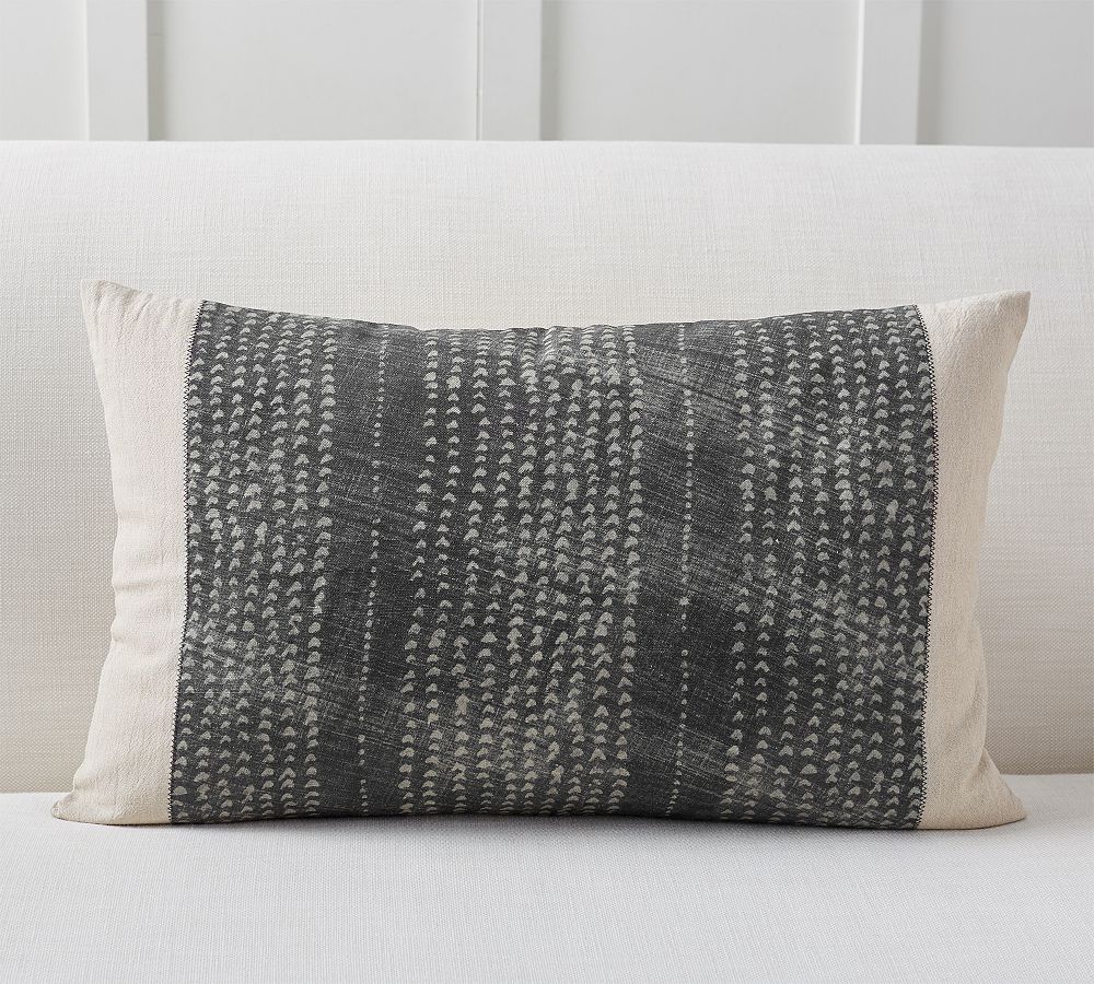 Dosha Shibori Lumbar Pillow Cover