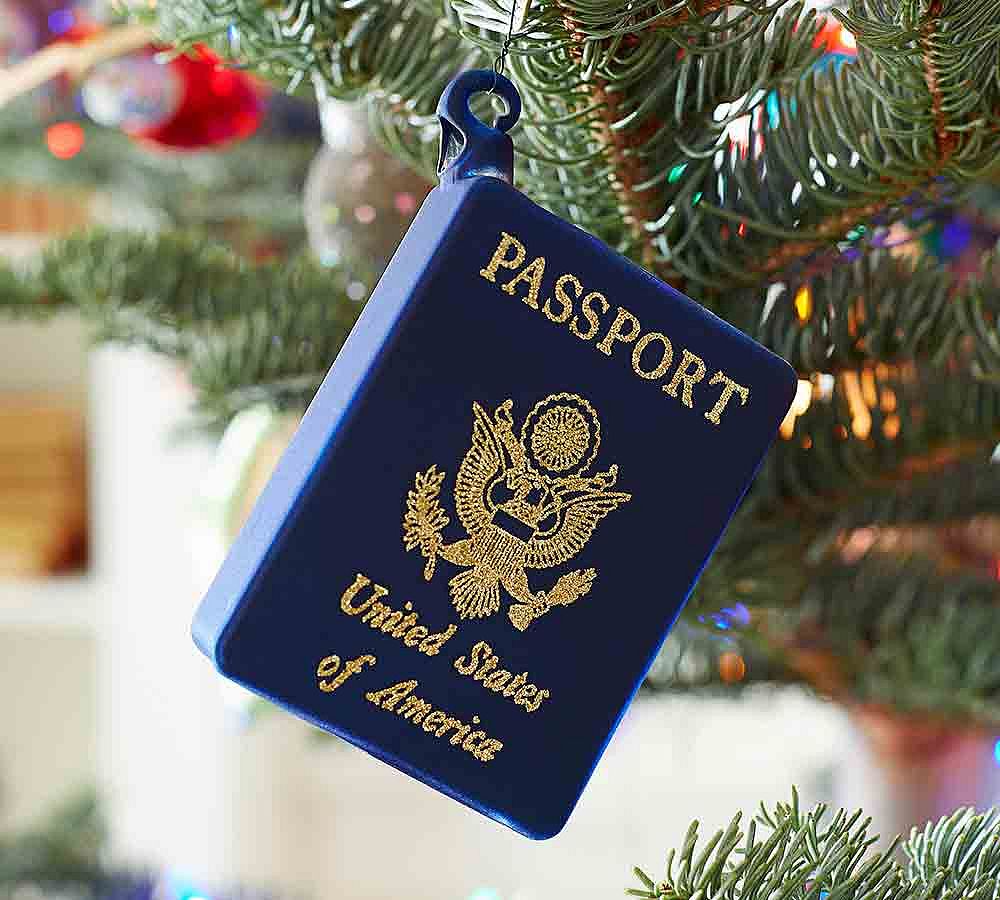 Passport Ornament