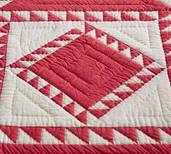 Patchwork Arrow Geo Quilt &amp; Shams