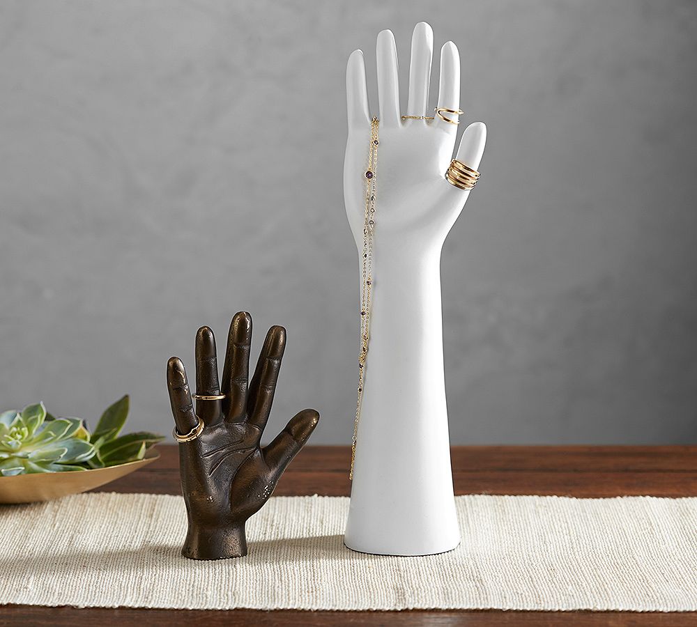 The Emily &amp; Meritt White Hand High Five Catchall
