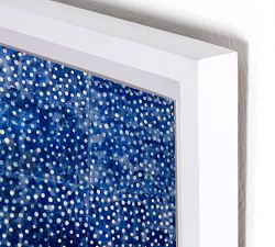Blue Pearls Framed Prints