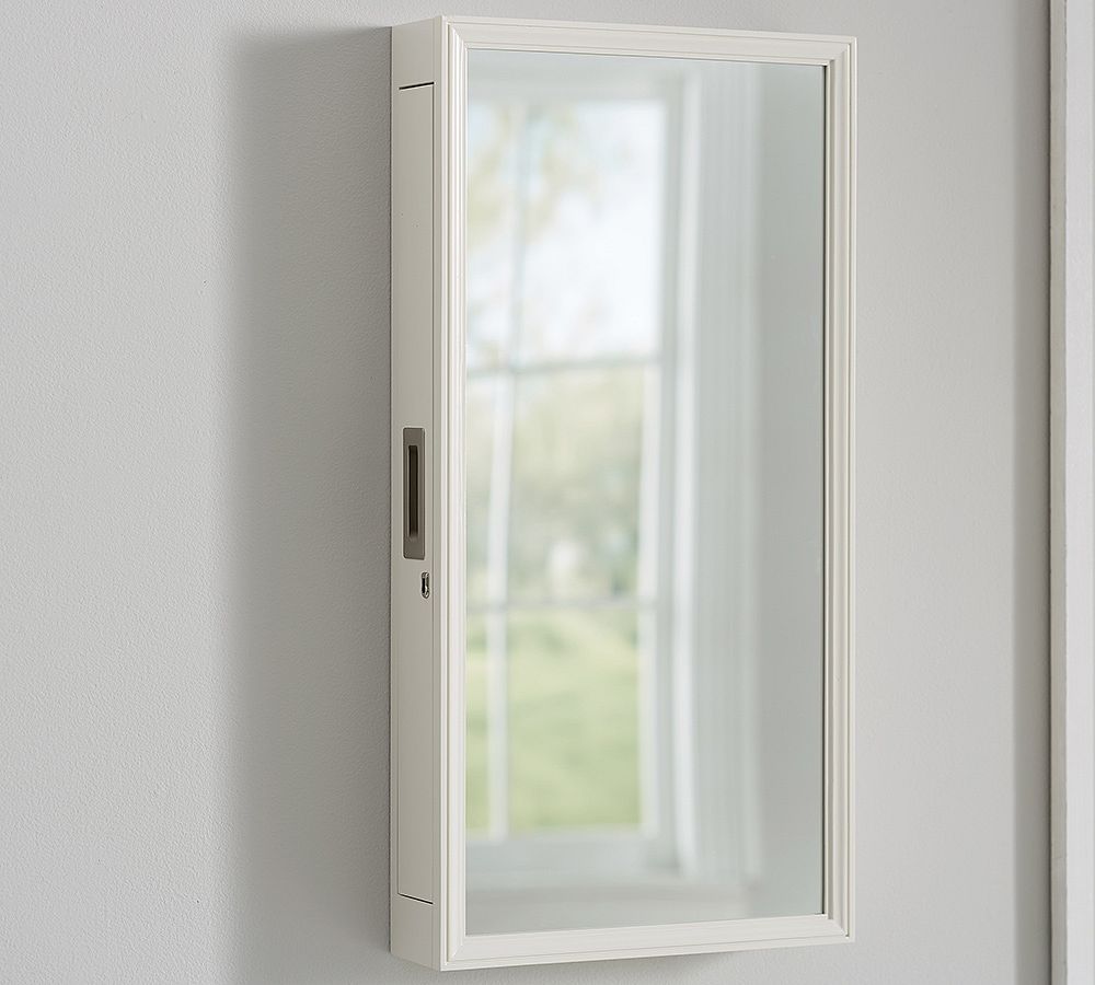 Clara Wall-Mounted Jewelry Mirror