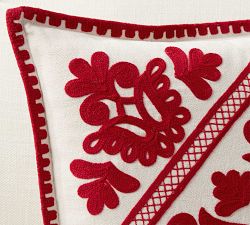 Elsie Embroidered Pillow Cover