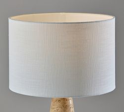 Golding Travertine Table Lamp (21&quot;)