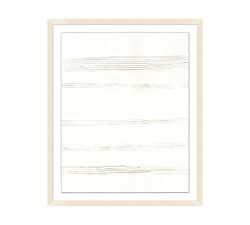 Hand Painted White Shadowbox