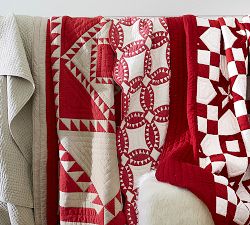Patchwork Arrow Geo Quilt &amp; Shams