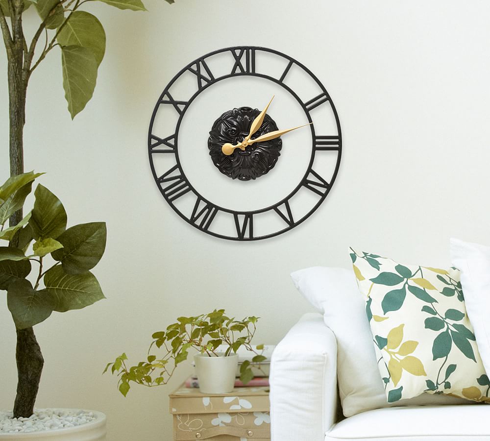 Marseille Indoor/Outdoor Clock