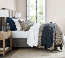 Stormi Damask Print Duvet Cover &amp; Shams