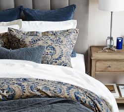 Stormi Damask Print Duvet Cover &amp; Shams