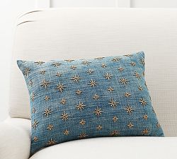 The Emily &amp; Meritt Beaded Star Pillow