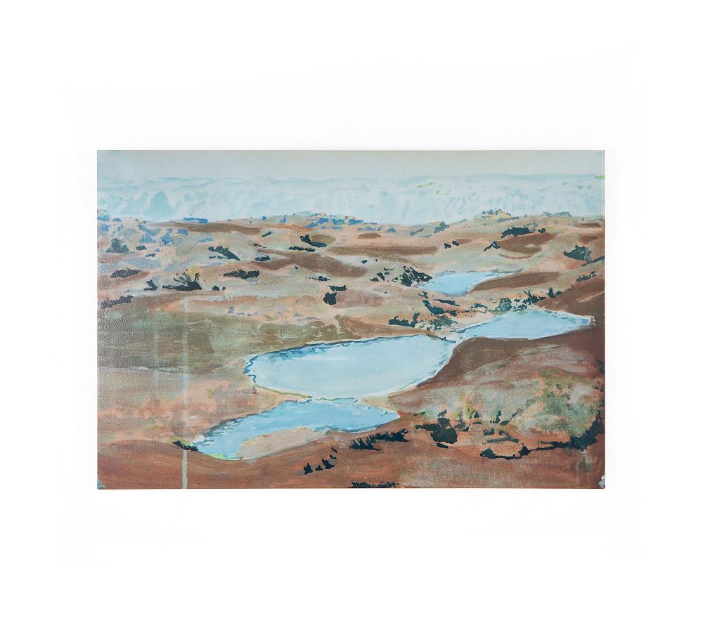 Back to Base Framed Canvas by Karin Bos