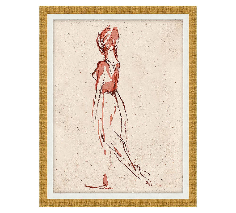 Stage Left Framed Print