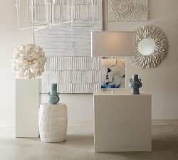 Calvin Ceramic Accent Stool