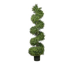 Faux Boxwood Spheres