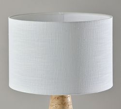 Golding Travertine Table Lamp (21&quot;)