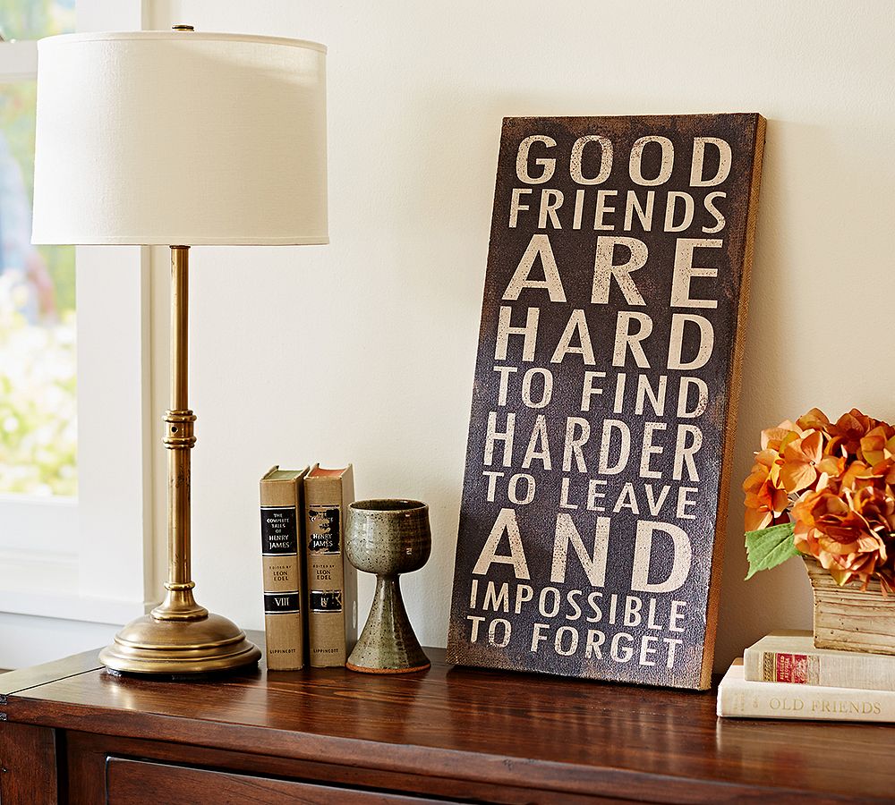 Good Friends Wall Art
