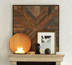 Planked Quilt Square Wall Art