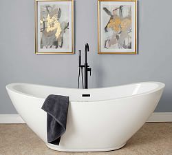 Bordenave 69&quot; Freestanding Bathtub