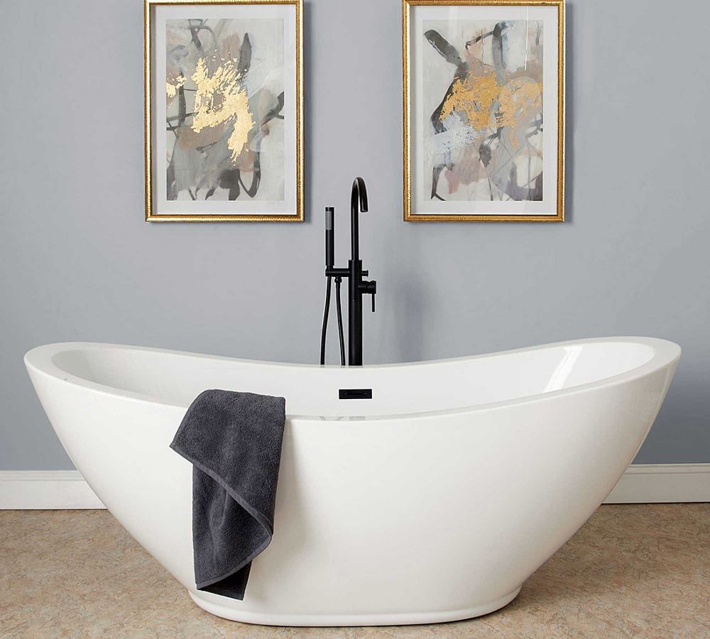 Bordenave 69&quot; Freestanding Bathtub