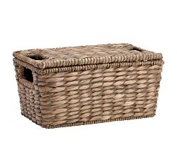 Open Box: Charleston Handwoven Seagrass Lidded Baskets