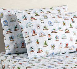 Snowglobe Organic Print Cotton Sheet Set