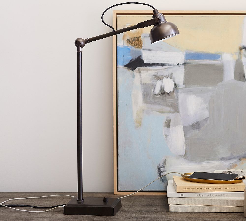 Seville LED USB Table Lamp (23&quot;-33&quot;)