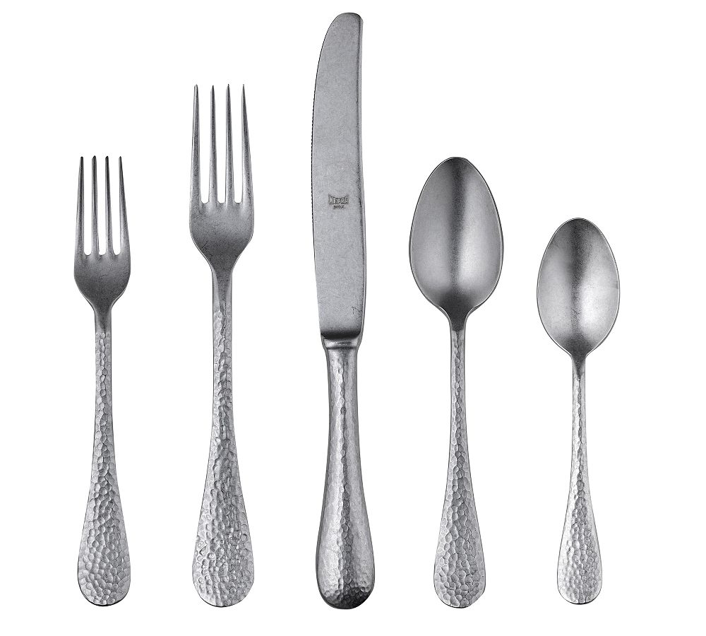 Mepra Epoque Hammered Flatware Sets