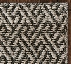 Custom Geometric Sisal Rug
