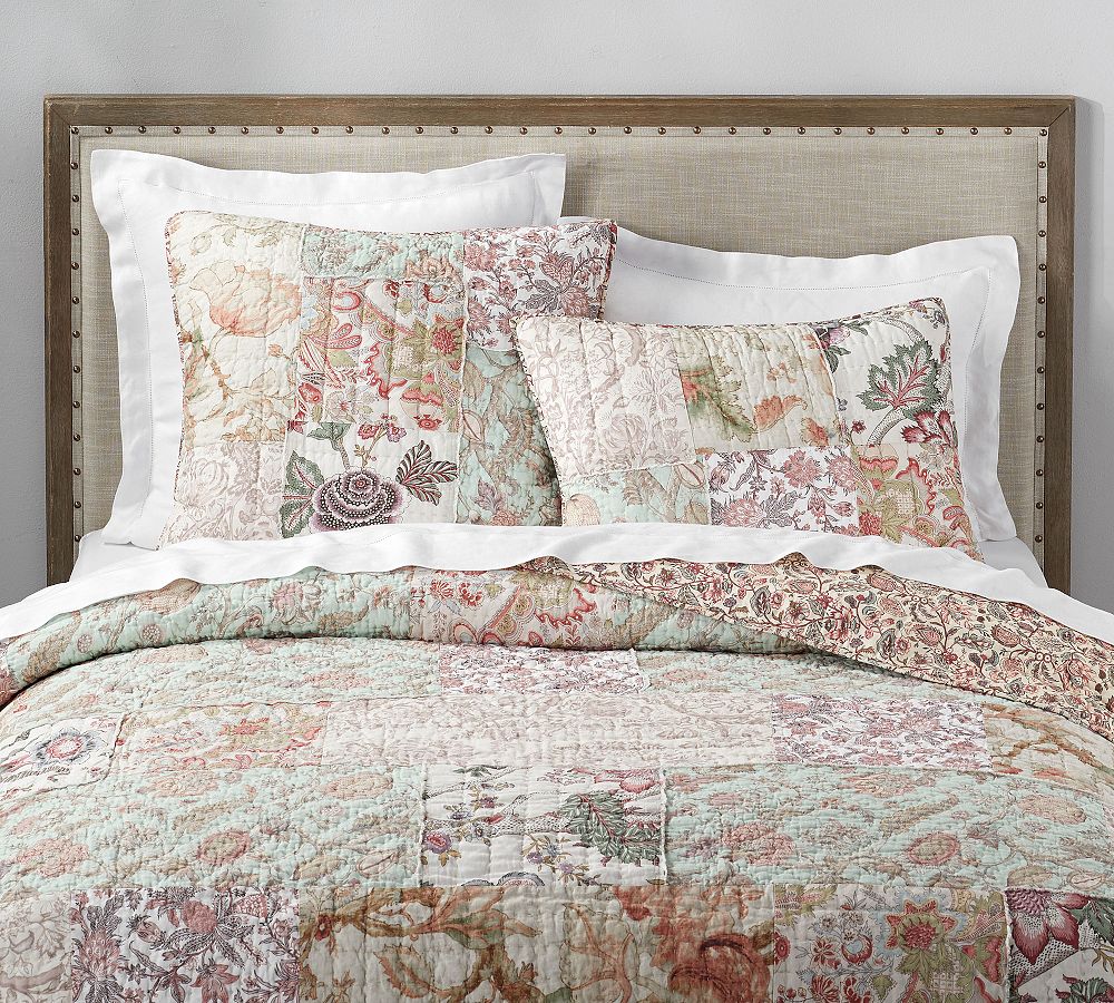 Harlowe Patchwork Cotton Quilt &amp; Shams