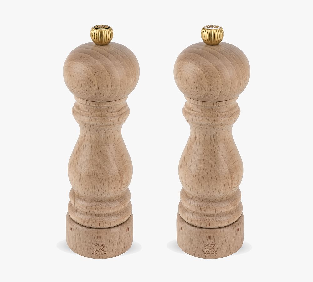 Peugeot Paris u'Select Salt &amp; Pepper Mills - Natural Beechwood