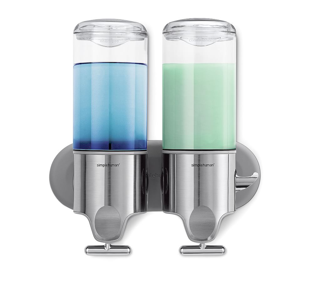 Simplehuman&#174; Wall Mounted Double Soap Pump