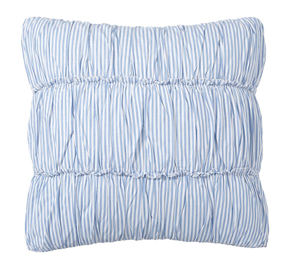 Rosie Stripe Ruched Sham