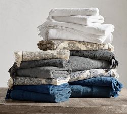Stonewashed Sculpted Towel