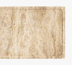 Tate Rectangular Marble Side Table (24&quot;)