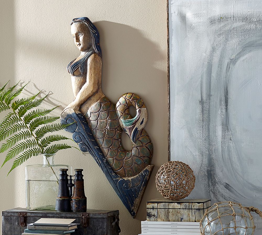 Carved Figurehead Mermaid