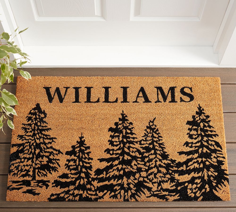Personalized Conell Tree Doormat