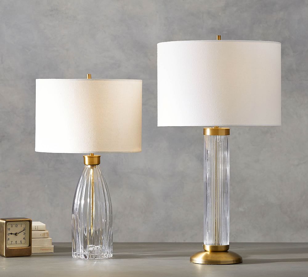 Maggie Glass Table Lamp (23&quot;-26&quot;)