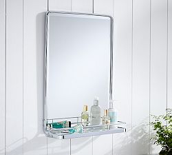Vintage Mirror with Tray 17&quot; x 25&quot;