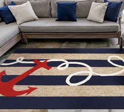 Anchor Hand-Tufted Performance Rug