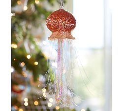 Tinsel Jellyfish Ornament