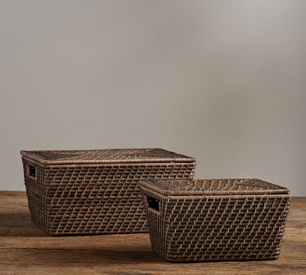 Clive Tightweave Lidded Baskets