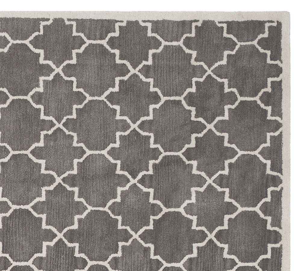 Jali Geo Tufted Rug Swatch