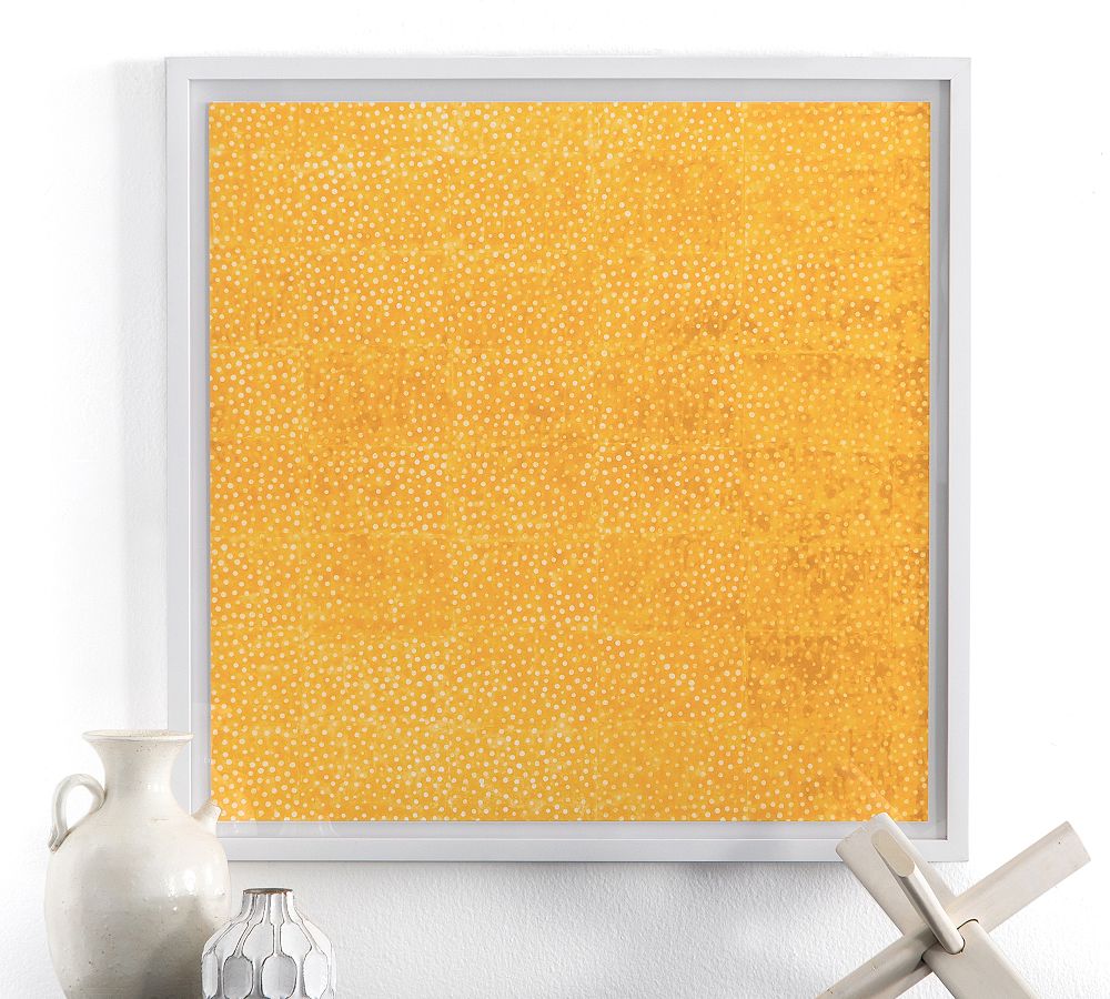 Yellow Pearls Framed Prints