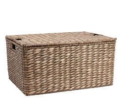 Open Box: Charleston Handwoven Seagrass Lidded Baskets