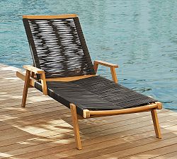 Palmer Rope Stackable Chaise Lounge