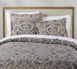 Stormi Damask Print Duvet Cover &amp; Shams