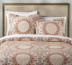 Valencia Percale Duvet Cover